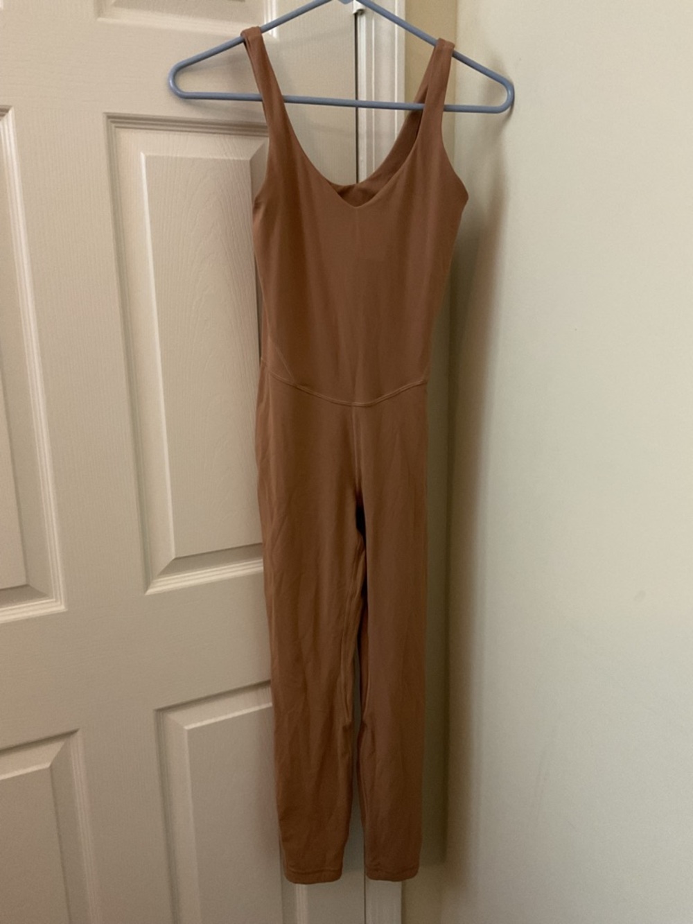 lululemon athletica Brown Sleeveless One-Piece Jumpsuit